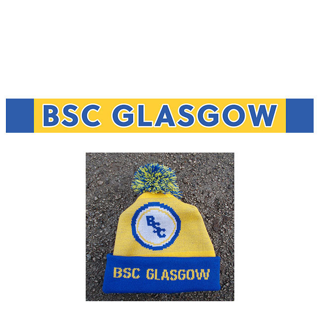 BSC Glasgow Home Hat and with BSC Glasgow Scarf Combo
